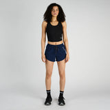 โจร | กางเกงเทรนนิ่งขาสั้นผู้หญิง Vento™ 4" - NY NAVY