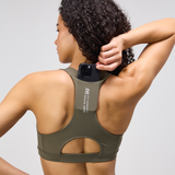 Bandit | Stamina™ Scoop Neck Run Bra - Fatigue