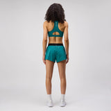 Bandit | Stamina™ Scoop Neck Race Crop - สีดำ