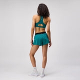 Bandit | Stamina™ Scoop Neck Race Crop - สีดำ