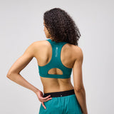 Bandit | Stamina™ Scoop Neck Race Crop - สีดำ