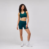 Bandit | Stamina™ High Waist 5" Women's Compression Shorts - Pine