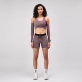 Bandit | Striped Cadence™ Corset Bra - Port