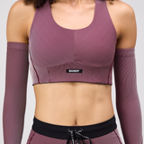 Bandit | Striped Cadence™ Corset Bra - Port