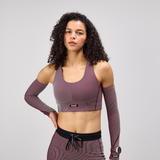Bandit | Striped Cadence™ Corset Bra - Port