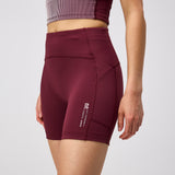 Bandit | Stamina™ High Waist 5" Women's Compression Shorts  - Port