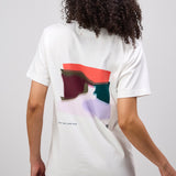 Bandit | "Landscape" Cotton Tee, Unisex - White