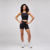 Bandit | Stamina™ Iris Crop - Black