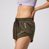 Bandit | Vento™ 4" Women's Training Short - Dark Fatigue