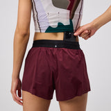Bandit | Vento™ Women's 3" Split Short - Port