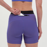 Bandit | Striped Cadence™ 5" Compression - Deep Peri Blue with Rust