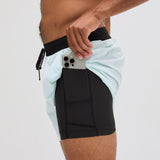 Bandit | Men's Vento™ 5" Run Short - Minty Blue