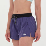 Bandit | Women's Vento™ 3" Split Short - Purple Dusk