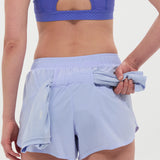 Bandit | Women's Vento™ 4" Wave Short - Breeze Blue