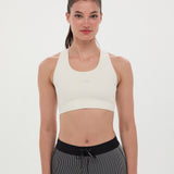 Bandit | Stamina™ Scoop Neck Run Bra - Chalk