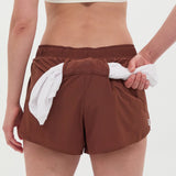 Bandit | Women's Vento™ 4" Wave Short - Coffee Bean
