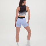 Bandit | Ares™ Zip Front Race Crop - Minty Blue Gradient