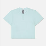 Bandit | Women's Mercury Seamless™ Crop Tee - Minty Blue