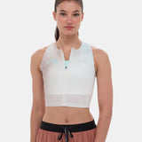 Bandit | Ares™ Zip Front Race Crop - Minty Blue Gradient