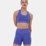 Bandit | Stamina™ Scoop Neck Run Bra - Deep Peri Blue