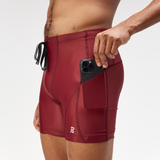 Bandit | Superbeam™ Next Gen 7 Pocket Quarter Tights - Port