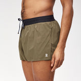 Bandit | Vento™ Men's 3" Splitty Short - Dark Fatigue