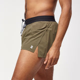 Bandit | Vento™ Men's 3" Splitty Short - Dark Fatigue