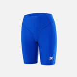 District Vision | Women's 9in Pocketed Half Tights - Surf Blue