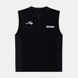 Bandit | Ares™ Distance Sleeveless Quarter Zip - Black