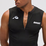 Bandit | Ares™ Distance Sleeveless Quarter Zip - Black