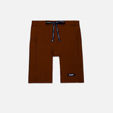 Bandit | Cadence™ Next Gen 7 Pocket Half Tights - Deep Amber Brown