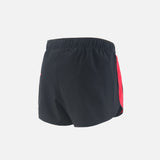 District Vision | 2in Paneled Training Shorts -  Black/Team Red