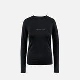 District Vision | เสื้อยืดคอกลมแขนยาว น้ำหนักเบา สำหรับผู้หญิง - สีพลัม