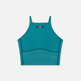 Bandit | Stamina™ Scoop Neck Race Crop - สีดำ