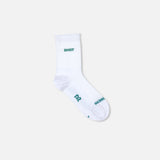 Bandit | Grid Knit™️ Run Sock - White/Gulstrea