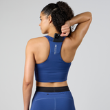 Bandit | Stamina™ Scoop Neck Race Crop - สี Space Blue