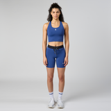 Bandit | Stamina™ Scoop Neck Race Crop - สี Space Blue