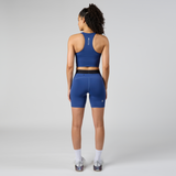 Bandit | Stamina™ Scoop Neck Race Crop - สี Space Blue