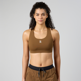 Bandit | Stamina™ Scoop Neck Run Bra - สี Nutmeg