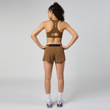 Bandit | Stamina™ Scoop Neck Run Bra - สี Nutmeg