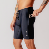 Penyamun | Superbeam™ Next Gen 7 Pocket Half Tights - Hitam