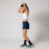 โจร | เสื้อกล้าม Crop Drift™ พร้อมบราในตัว - สีขาว
