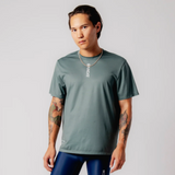 Bandit | Drift™ Graphic Performance Tee "Bandit Running" - Slate Green