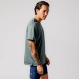 Bandit | Drift™ Graphic Performance Tee "Bandit Running" - Slate Green