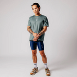 Bandit | Drift™ Graphic Performance Tee "Bandit Running" - Slate Green