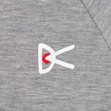 District Vision | Tencel® Long Sleeve Fitted Tee - Heather Gray