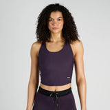 โจร | เสื้อกล้าม Crop Drift™ พร้อมบราในตัว - สีขาว