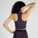 โจร | เสื้อกล้าม Crop Drift™ พร้อมบราในตัว - สีขาว