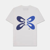 Bandit | "BUTTERFLY" COTTON TEE, UNISEX - WHITE