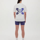 Bandit | "BUTTERFLY" COTTON TEE, UNISEX - WHITE